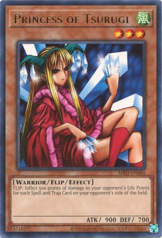 Princess of Tsurugi - MRD-EN086 - Rare Unlimited (25th Reprint)