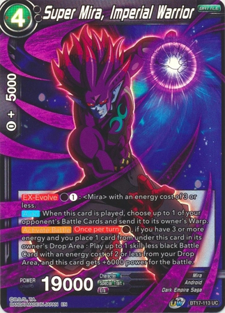 Super Mira, Imperial Warrior - BT17-113 - Uncommon Foil