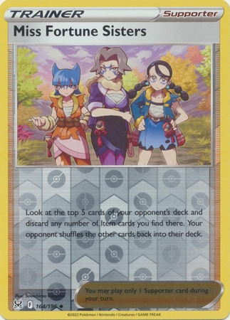 Miss Fortune Sisters - 164/196 - Uncommon Reverse Holo