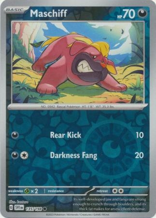 Maschiff - 135/198 - Common Reverse Holo