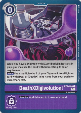 DeathXDigivolution! - BT9-106 C - Common