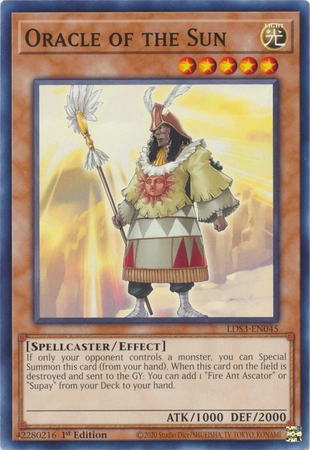 Oracle of the Sun - LDS3-EN045 - Common 1st Edition