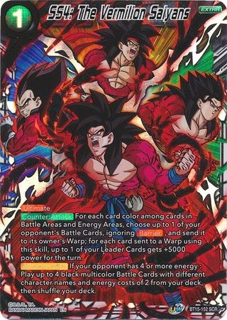 SS4: The Vermilion Saiyans - BT15-152 - Secret Rare