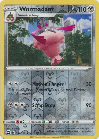Wormadam - 98/172 - Rare Reverse Holo