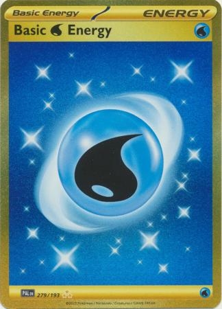Water Energy - 279/193 - Gold Secret Rare