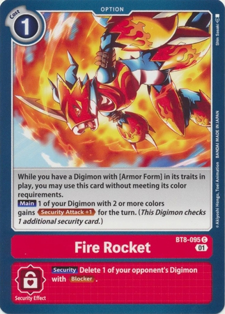 Fire Rocket - BT8-095 C - Common