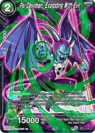 Psi Devilman, Exploding With Evil - BT11-145 - Foil Common