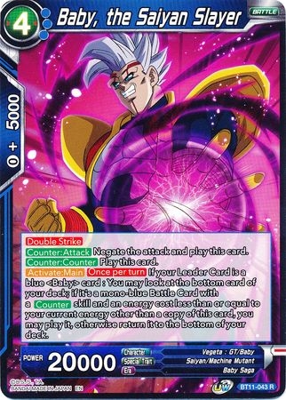 Baby, the Saiyan Slayer - BT11-043 - Foil Rare