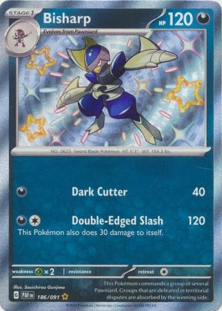 Bisharp - 186/091 - Shiny Rare