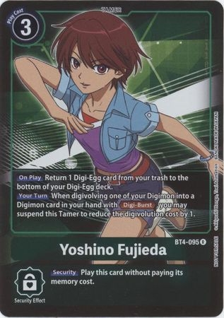 Yoshino Fujieda (Box Topper) - BT4-095 - Promo