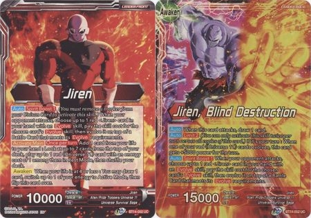 Jiren // Jiren, Blind Destruction - BT14-002 - Uncommon Foil