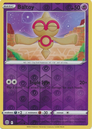 Baltoy - 58/172 - Common Reverse Holo