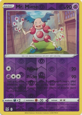 Mr. Mime - 067/196 - Rare Reverse Holo