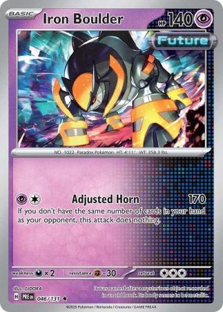 Iron Boulder - 046/131 - Holo Rare