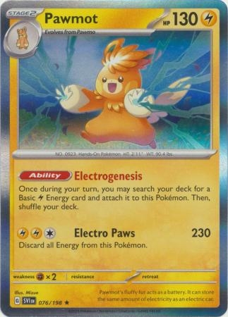 Pawmot - 076/198 - Holo Rare