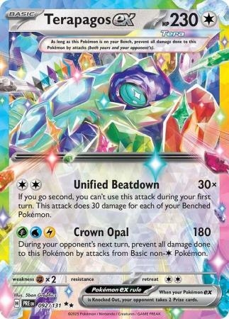 Terapagos ex - 092/131 - Ultra Rare