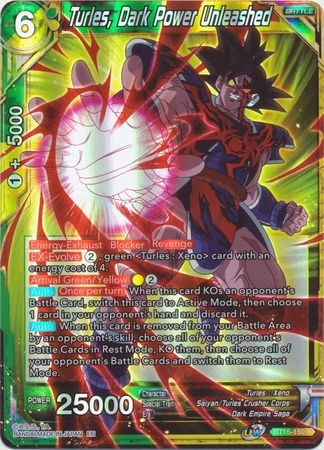 Turles, Dark Power Unleashed - BT15-150 - Rare Foil