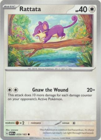 Rattata - 019/165 - Common