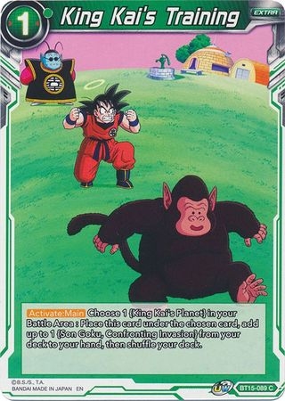 King Kai's Training - BT15-089 - Common