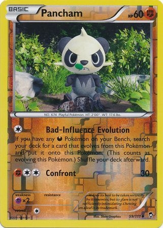 Pancham - 59/111 - Uncommon Reverse Holo