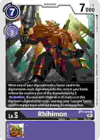 Rhihimon - BT7-075 U - Uncommon