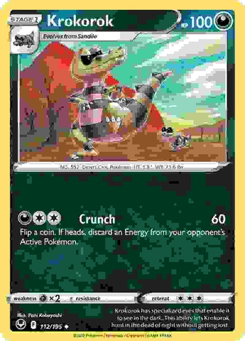 Krokorok - 112/195 - Uncommon