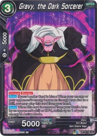 Gravy, the Dark Sorcerer - BT10-138 - Uncommon