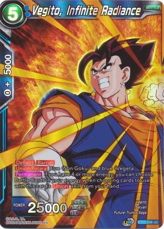 Vegito, Infinite Radiance - BT10-046 - Uncommon Foil