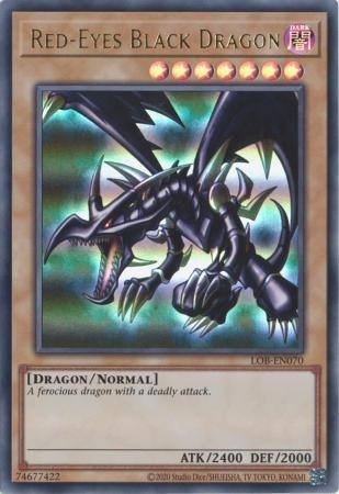 Red-Eyes B. Dragon - LOB-EN070 - Ultra Rare Unlimited (25th Reprint)