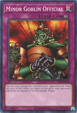 Minor Goblin Official - PSV-EN052 - Common Unlimited (25th Reprint)