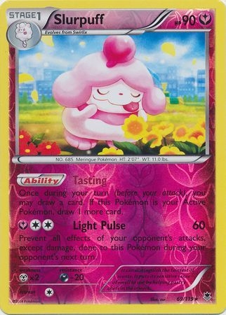 Slurpuff - 69/119 - Holo Rare Reverse Holo