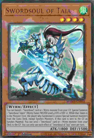 Swordsoul of Taia - MAMA-EN035 - Ultra Rare 1st Edition
