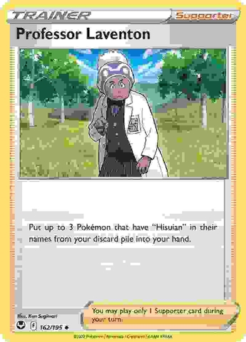 Professor Laventon - 162/195 - Uncommon Reverse Holo