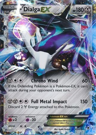 Dialga EX - 62/119 - Ultra Rare