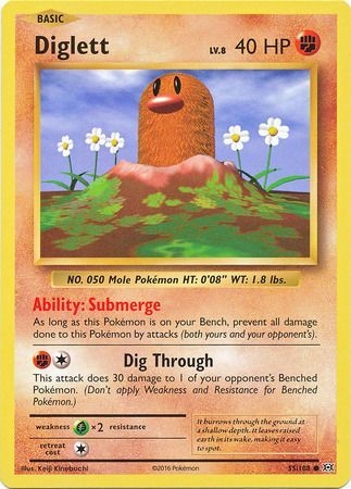 Diglett - 55/108 - Common