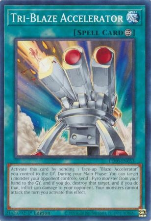 Tri-Blaze Accelerator - LD10-EN053 - Common 1st Edition