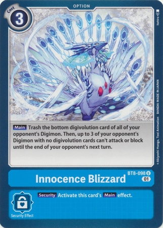 Innocence Blizzard - BT8-098 U - Uncommon