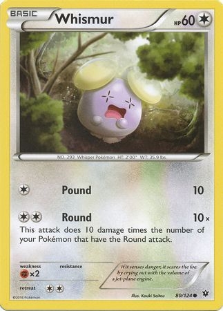 Whismur - 80/124 - Common