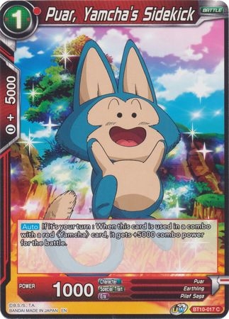 Puar, Yamcha's Sidekick - BT10-017 - Common