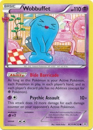 Wobbuffet - RC11/RC32 - Common