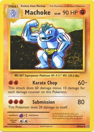 Machoke - 58/108 - Uncommon