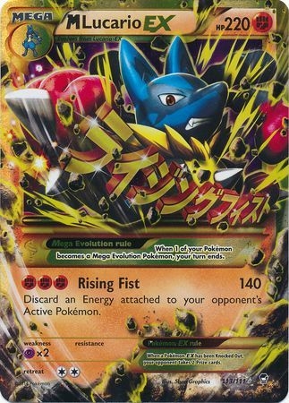 M Lucario EX - 113/111 - Ultra Rare