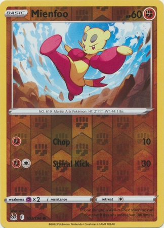 Mienfoo - 103/196 - Common Reverse Holo