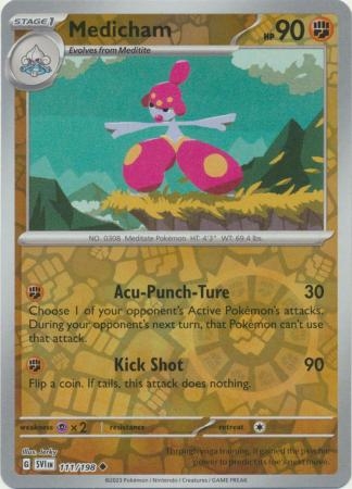 Medicham - 111/198 - Uncommon Reverse Holo