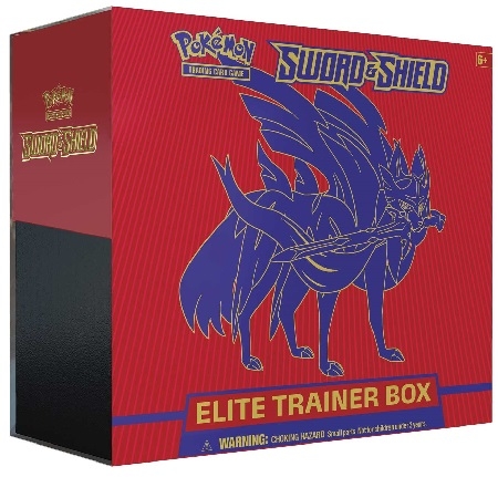 Sword & Shield Zacian Elite Trainer Box