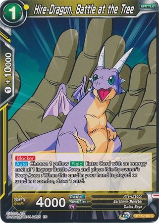 Hire-Dragon, Battle at the Tree - BT15-103 - Common