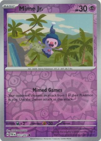 Mime Jr. - 031/091 - Common Reverse Holo