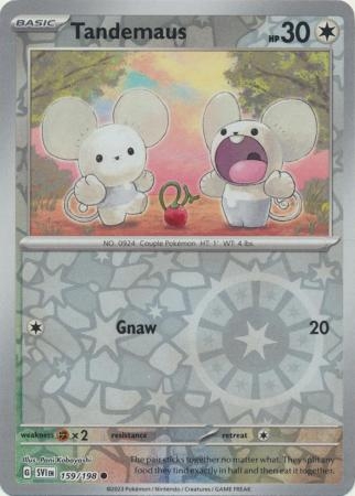 Tandemaus - 159/198 - Common Reverse Holo