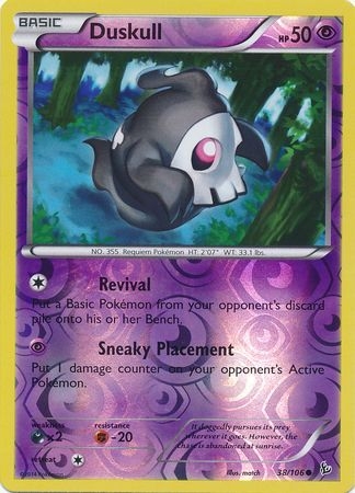 Duskull - 38/106 - Common Reverse Holo