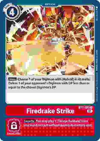 Firedrake Strike - BT7-093 U - Uncommon